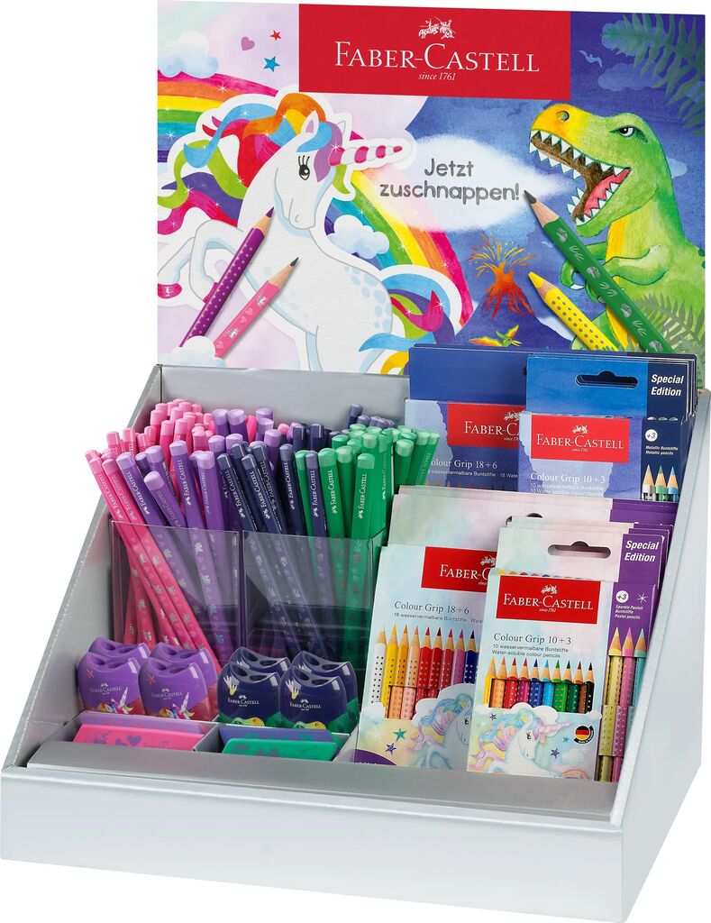 DISPLAY CREIOANE CONCEPT UNICORNI SI DINOZAURI FABER-CASTELL DISPLAY CREIOANE CONCEPT UNICORNI SI DINOZAURI FABER-CASTELL